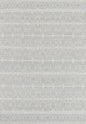 Copacabana Chevron Light Grey Wool Rug