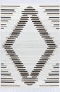Ares Attica Diamond Stone and Grey Rug