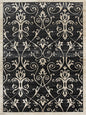 Arya Vines Grey Beige Rug