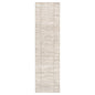 Clara Distressed Thick Lines Beige Grey Rug - C107