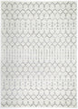 Delicate Geomtric Ivory and Grey