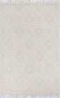 Diego Tribal Beige Wool Rug - DIEG02