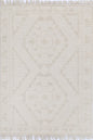 Diego Ornamental Beige Wool Rug - DIEG03