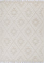 Diego Geometric Beige Wool Rug - DIEG04