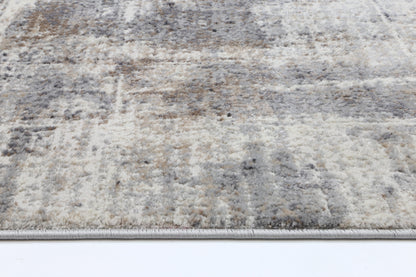 Expressions Beige Grey Modern Rug - EX07