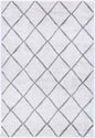 Kimberley Trellis Silver Contemporary Rug