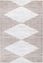 Kimberley Diamond Latte Contemporary Rug