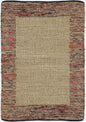 Mahal Multi Colour Boarder Jute Rug