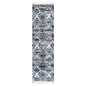 Mansour Diamond Blue Geometric Rug