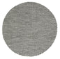 Nordic Charcoal Reversible Wool Round Rug