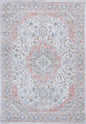 Oporto Bremen Blush & BlueTraditional Soft Rug