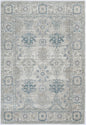 Oporto Antwerp Cream & Blue Traditional Soft Rug
