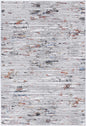 Porto Thomas Grey & Multi Abstract Rug
