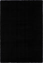 Puffy Soft Shag Black Rug