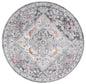 Salsa Alexander Transitional Grey Round Rug