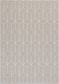Vanuatu Maemae Beige Geometric Flatweave Rug