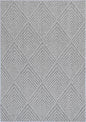 Vanuatu Menapi Ash Geometric Flatweave Rug