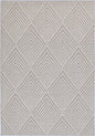 Vanuatu Onika Beige Geometric Flatweave Rug
