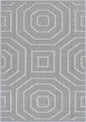 Vanuatu Suri Ash Geometric Flatweave Rug