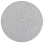 Vanuatu Nori Grey Tribal Round Flatweave Rug
